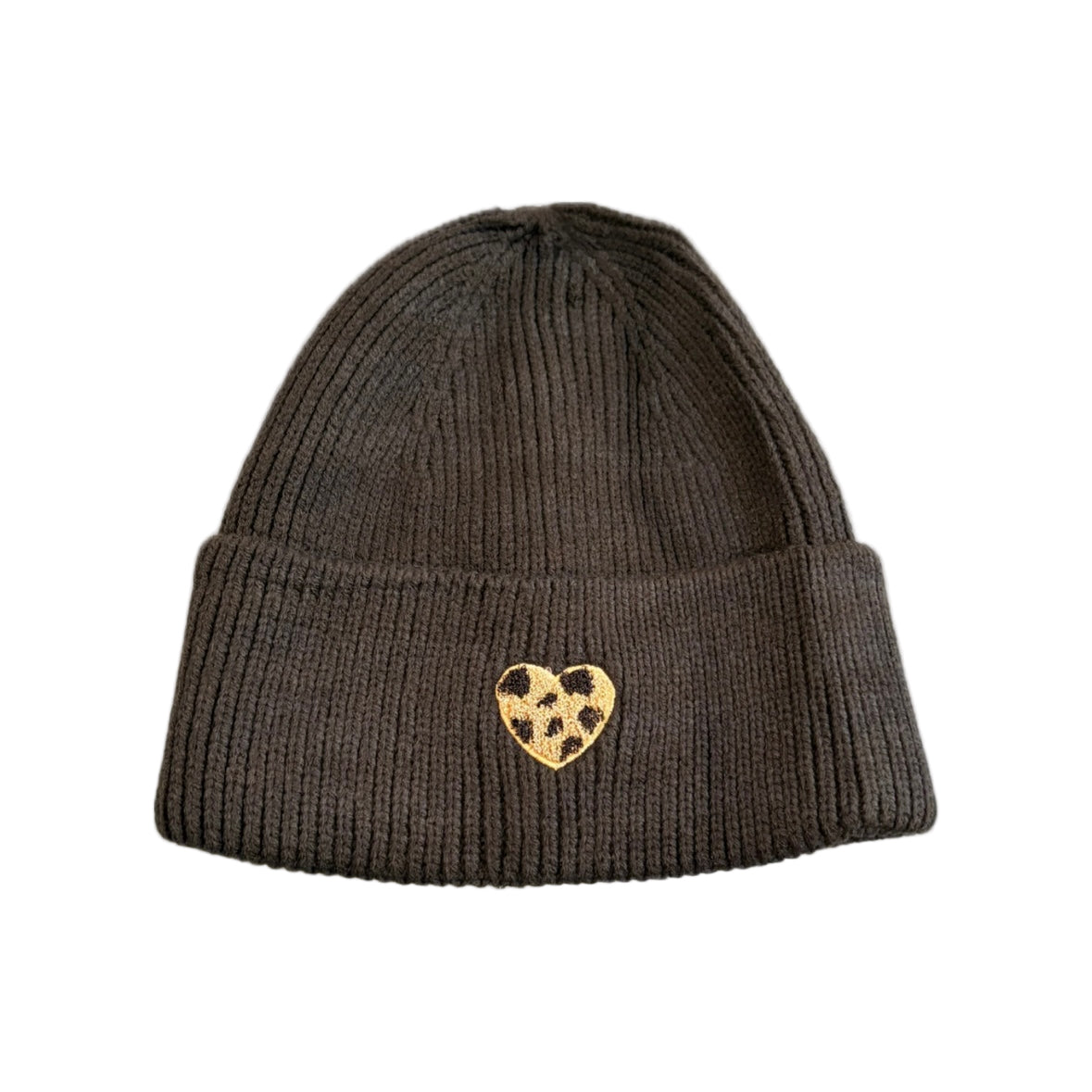 Mütze mit Herz – Leo-Optik ❤️