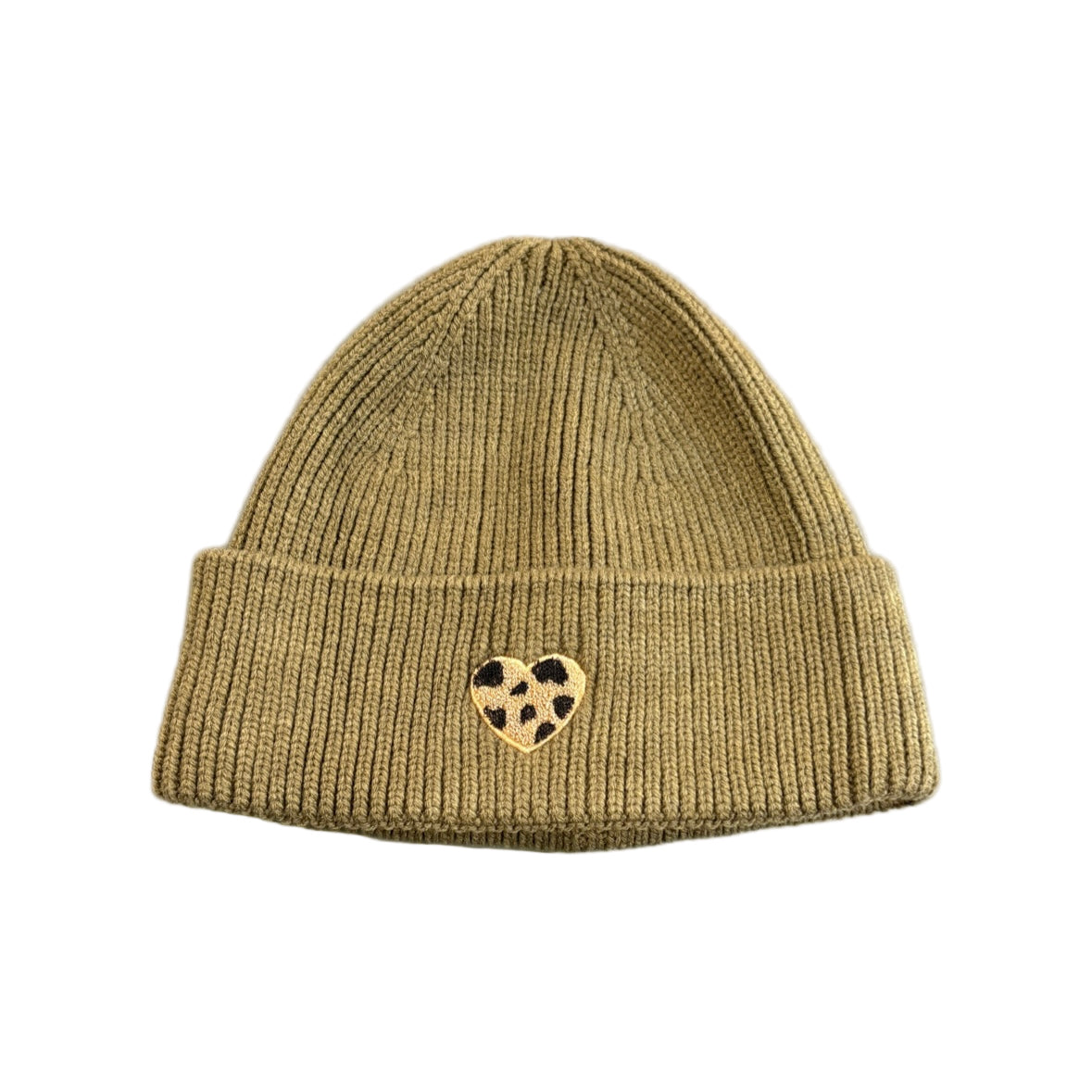 Mütze mit Herz – Leo-Optik ❤️