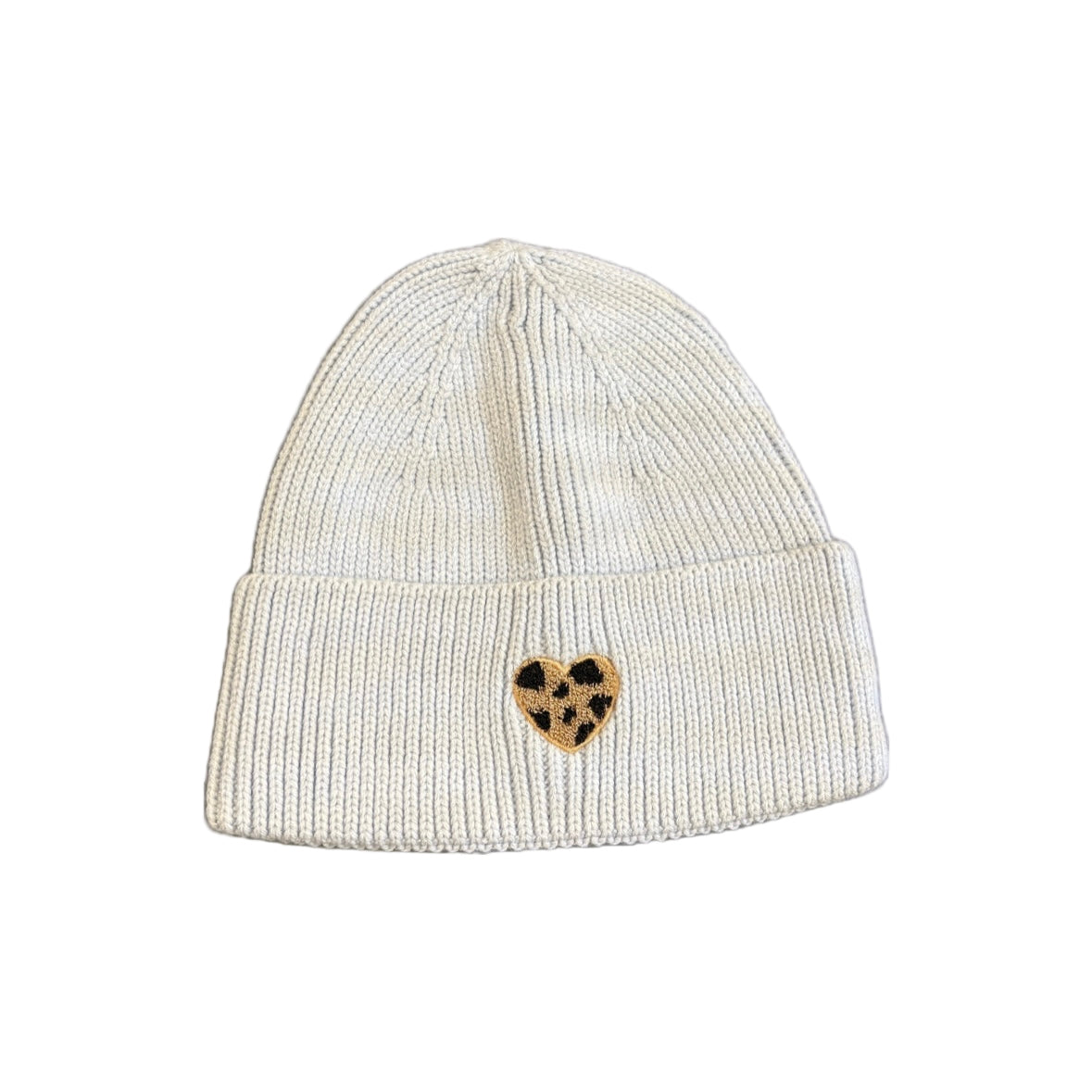 Mütze mit Herz – Leo-Optik ❤️
