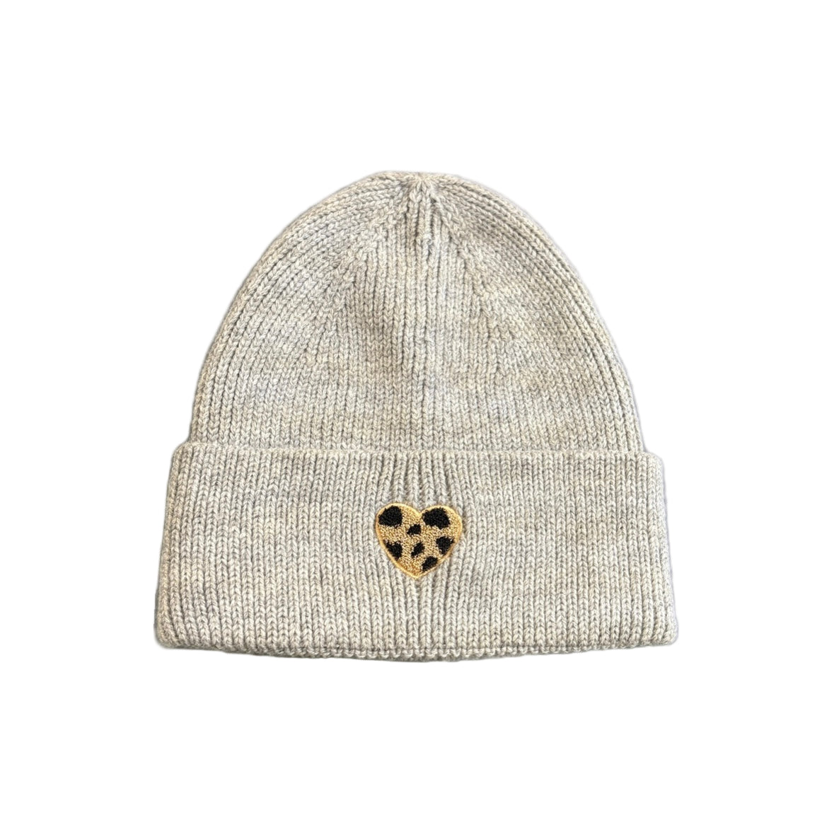 Mütze mit Herz – Leo-Optik ❤️