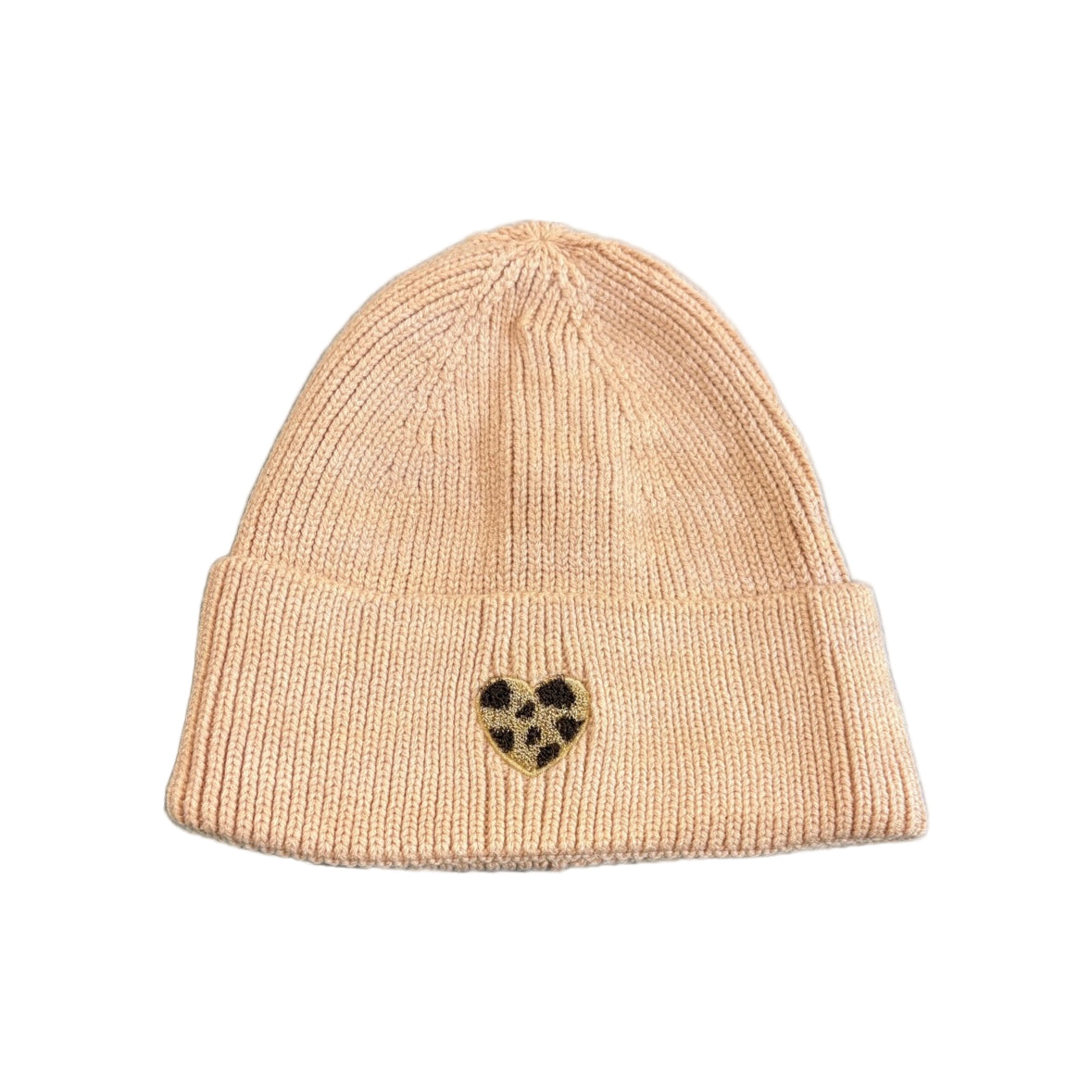 Mütze mit Herz – Leo-Optik ❤️