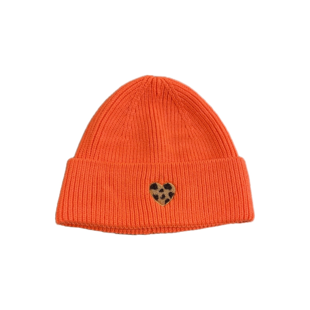 Mütze mit Herz – Leo-Optik ❤️