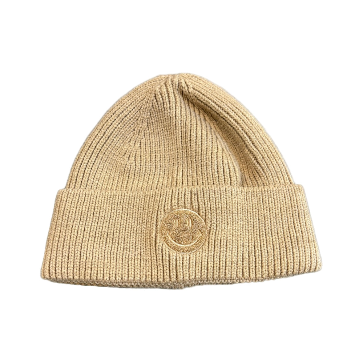 Stylische Mütze mit Smiley-Logo – 100% Viskose