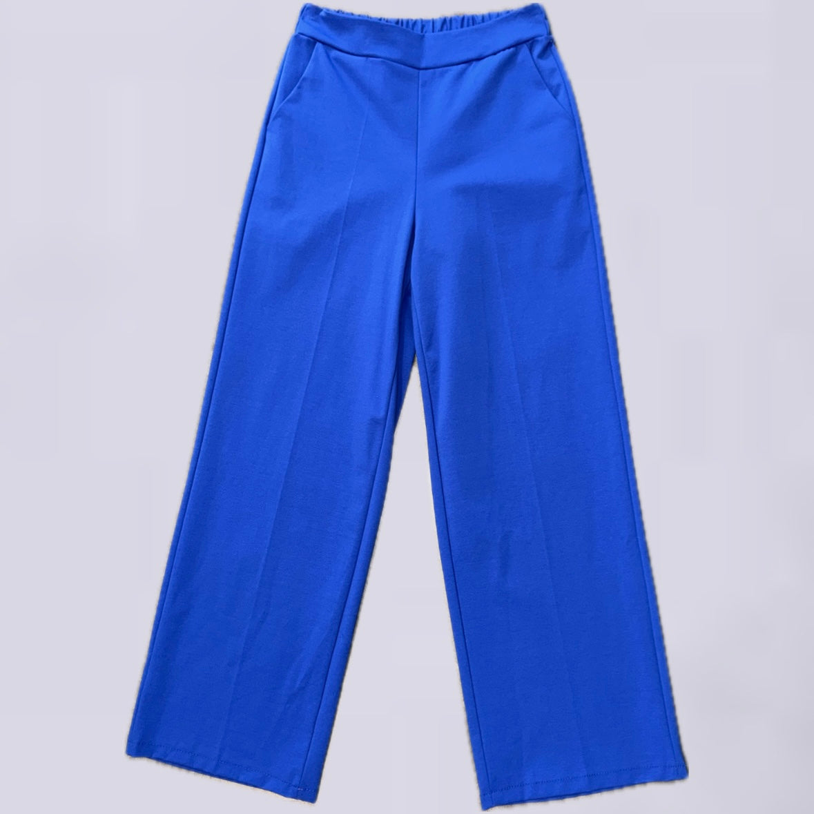 Lässige Wide-Leg Hose mit elastischem Bund