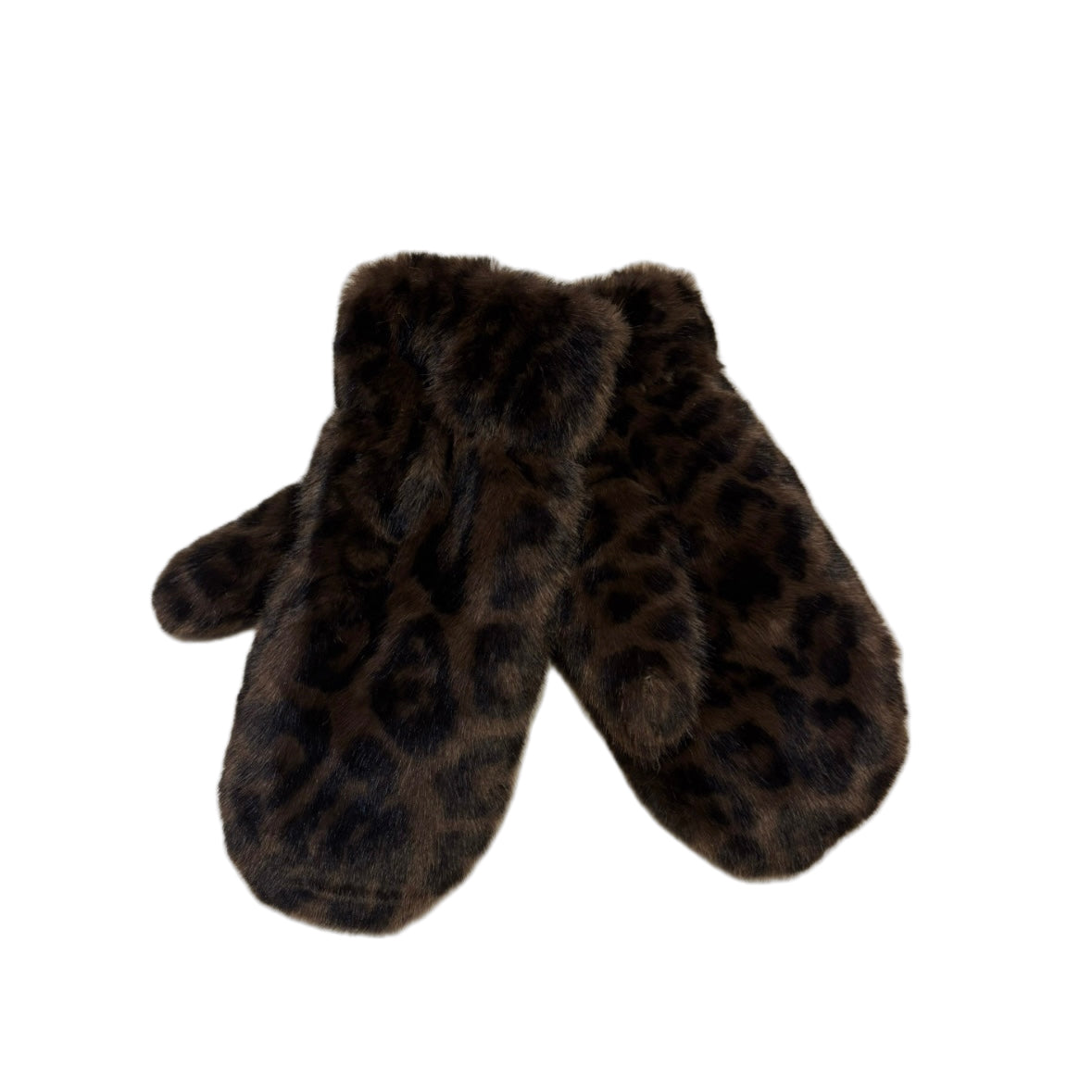 🧤 Kunstfell-Fäustlinge im Leo-Stil – Warm, Weich & Modisch