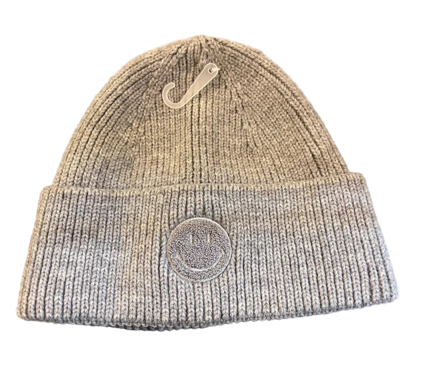 Stylische Mütze mit Smiley-Logo – 100% Viskose