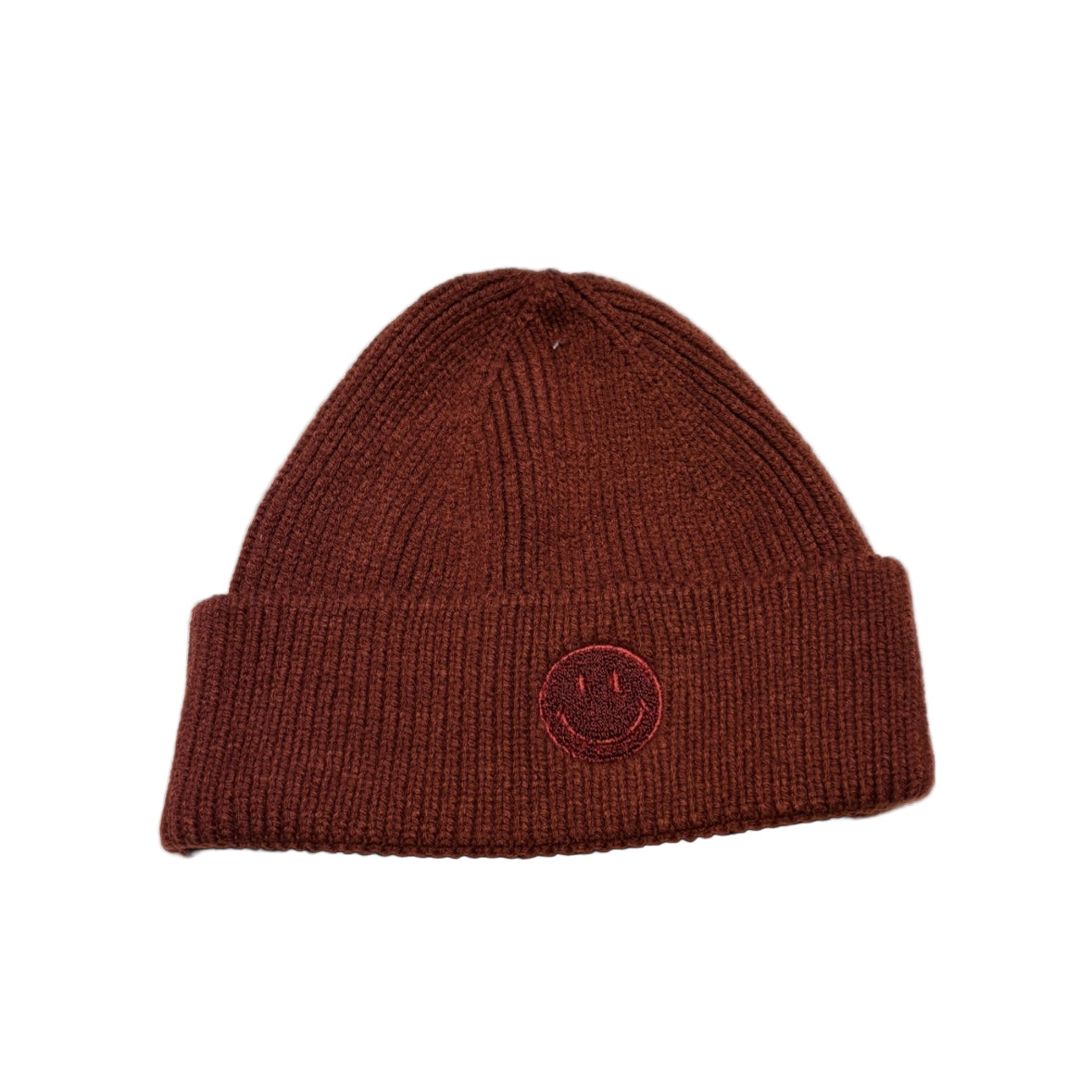 Stylische Mütze mit Smiley-Logo – 100% Viskose