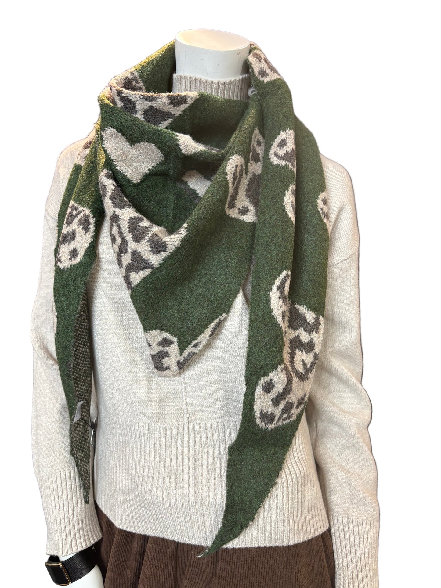 Dreiecksschal „Leo Herzen“