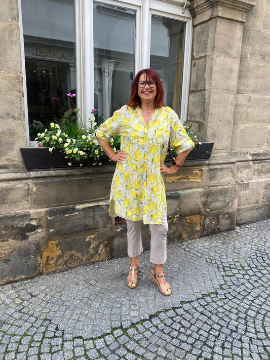 🍋 Zitronen-Bluse