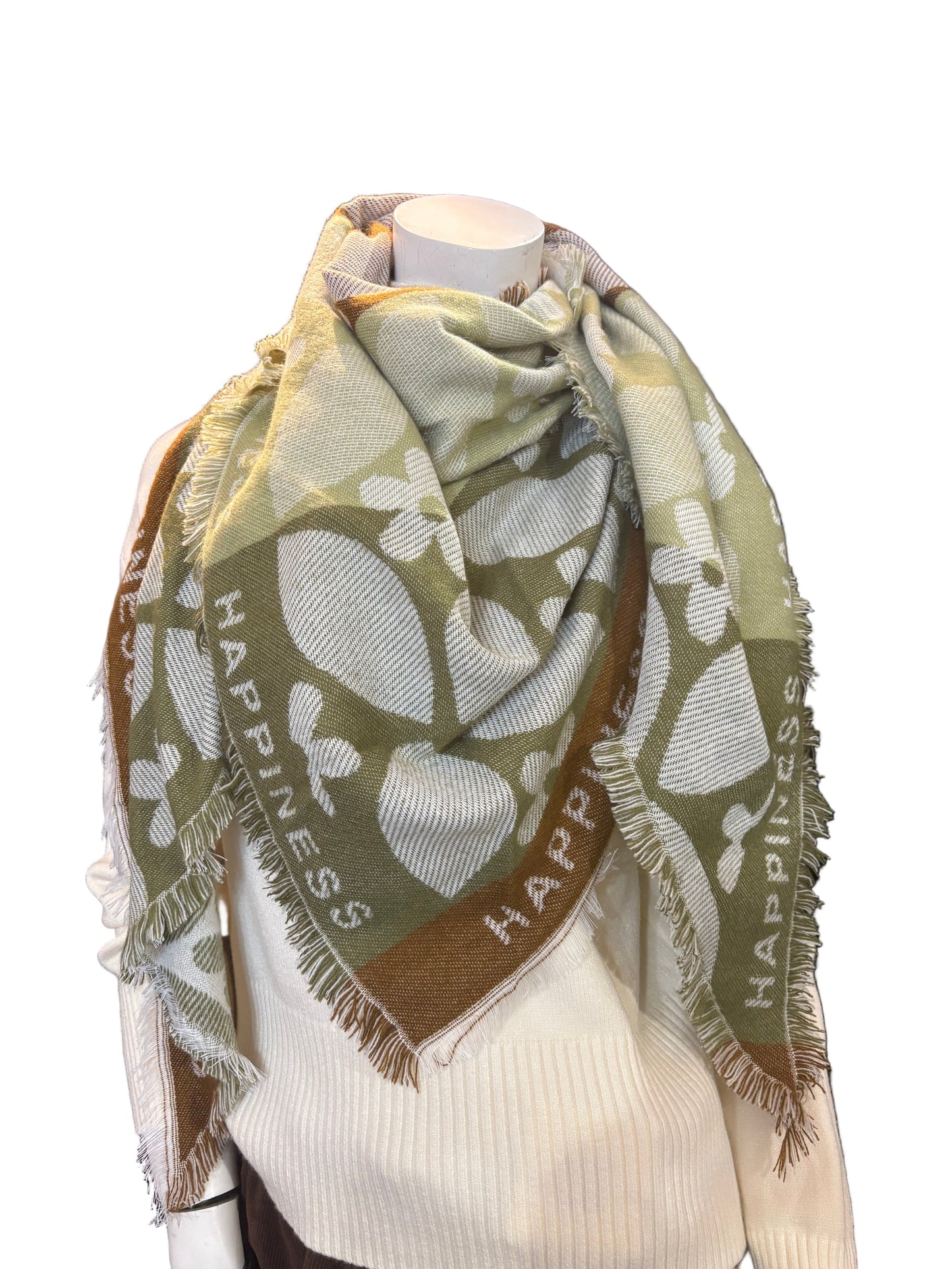 🌸 – Dreiecksschal „Flower Dreams“