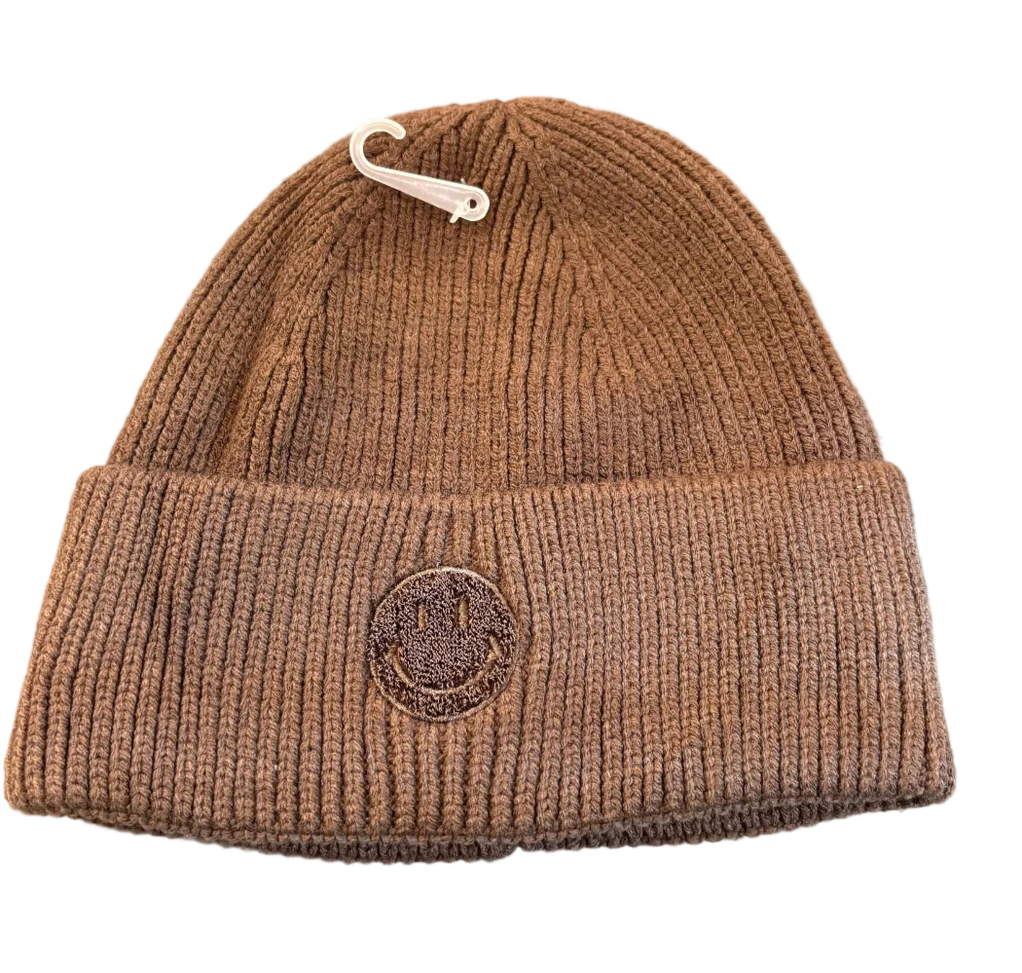 Stylische Mütze mit Smiley-Logo – 100% Viskose