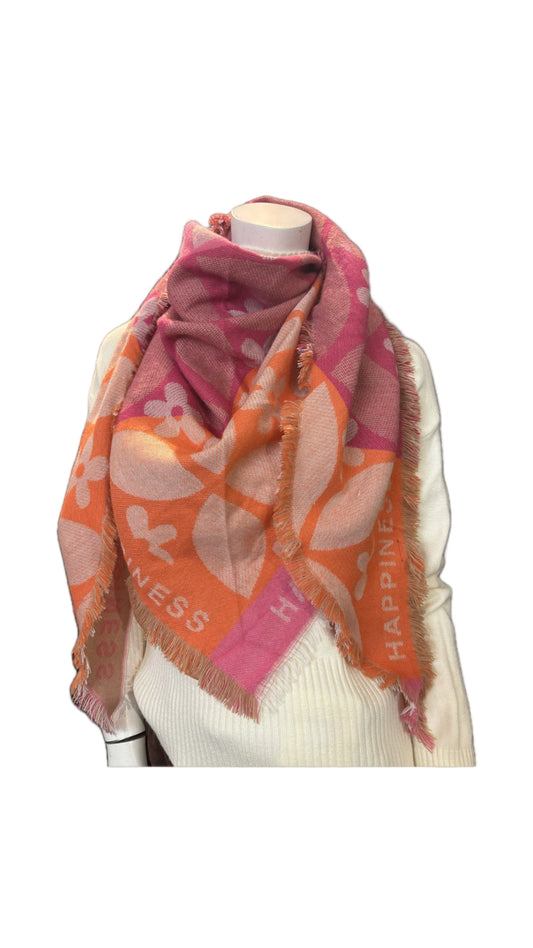 🌸 – Dreiecksschal „Flower Dreams“