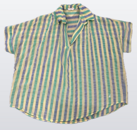 🌈 Gestreifte Bluse – Einheitsgröße