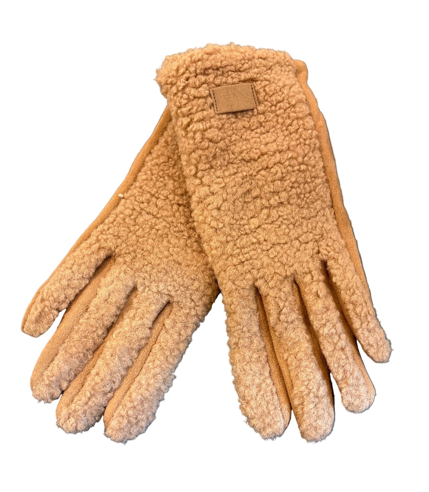 Fleece-Thermohandschuhe aus Teddyfell mit Touchfunktion 🧤